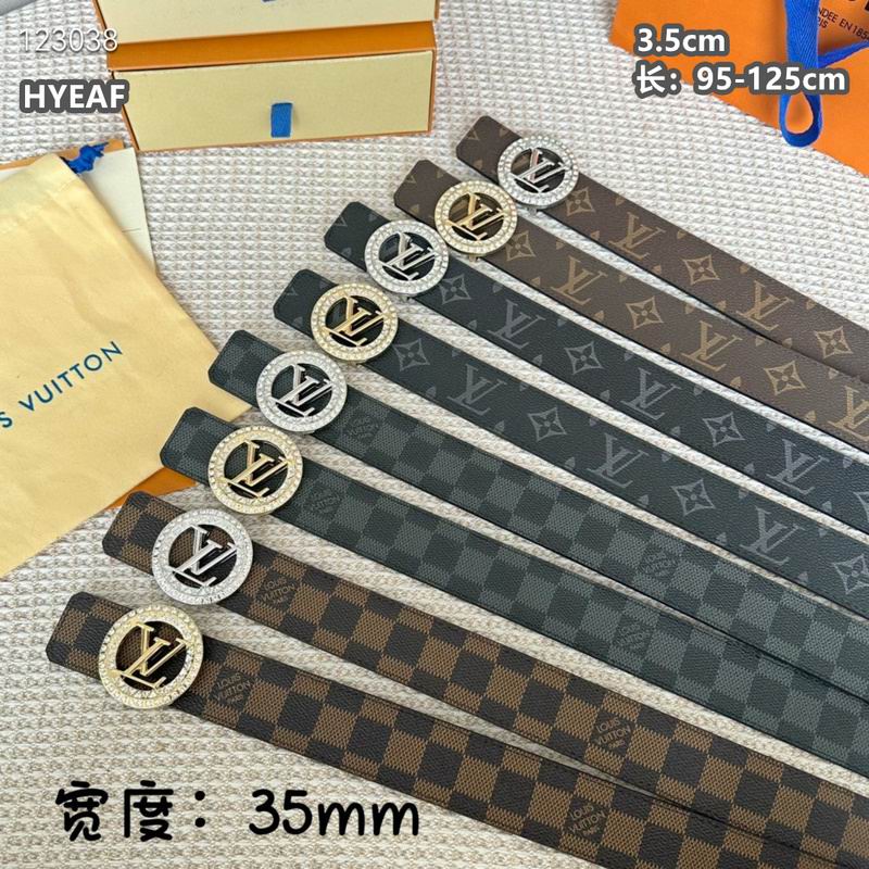 LV belt 35mmX95-125cm 8L02